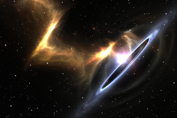 Astronoomid tabasid ülimassiivsete mustade aukude ühinemise kõla
