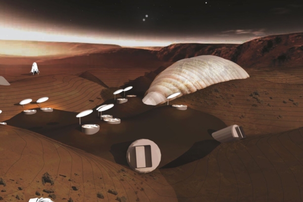 Arhitektuur tühjale lehele – Marsi koloniseerimine ja kõrgtehnoloogiline koopainimene