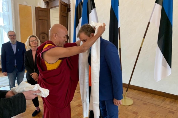 Eestisse saabus kõrge Tiibeti esindaja
